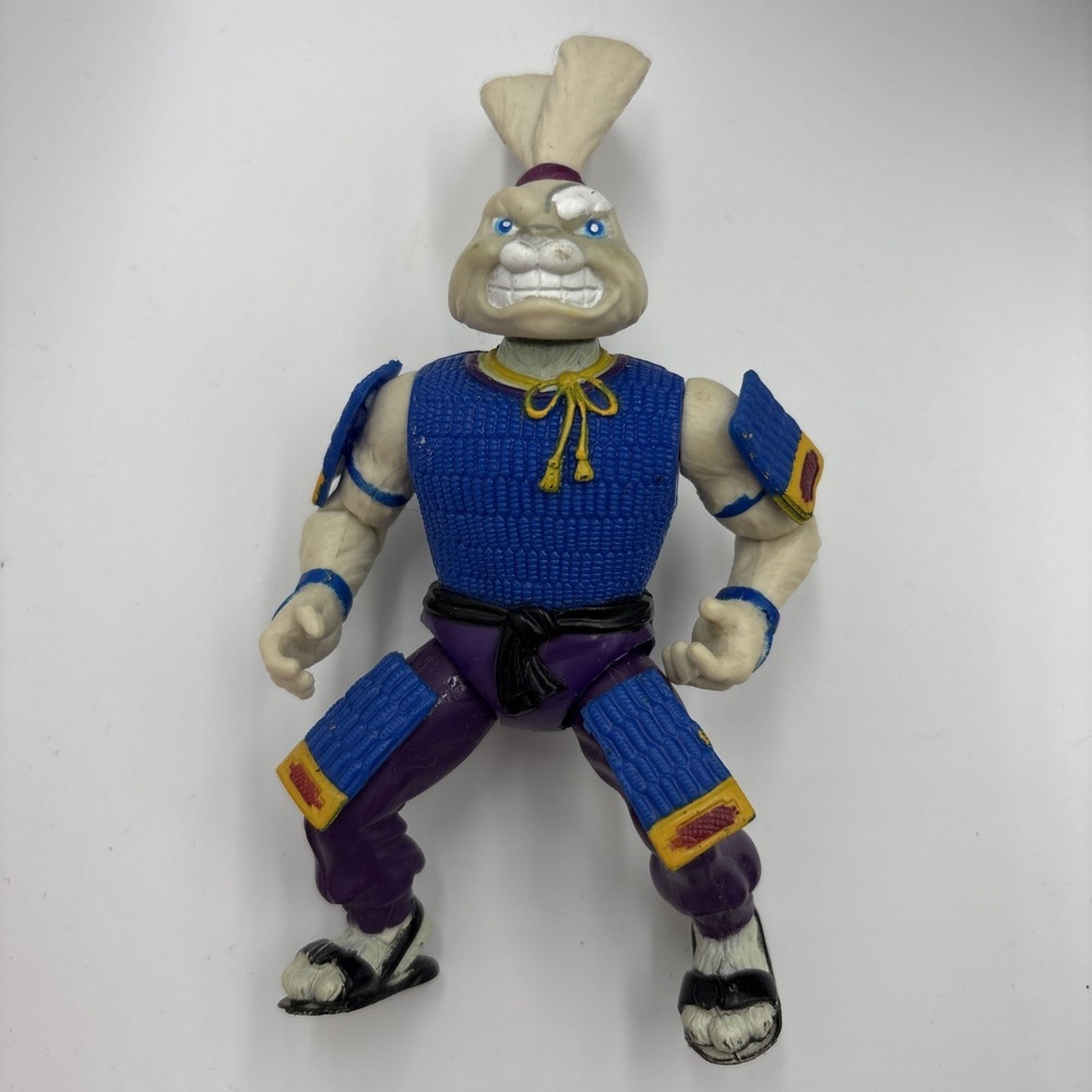 Vintage 1989 Playmates TMNT Ninja‎ Turtles Usagi Yojimbo Action Figure Toy 5"